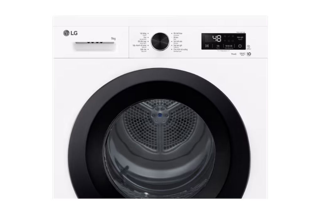 Máy sấy bơm nhiệt LG 9 kg RB09NHP5W