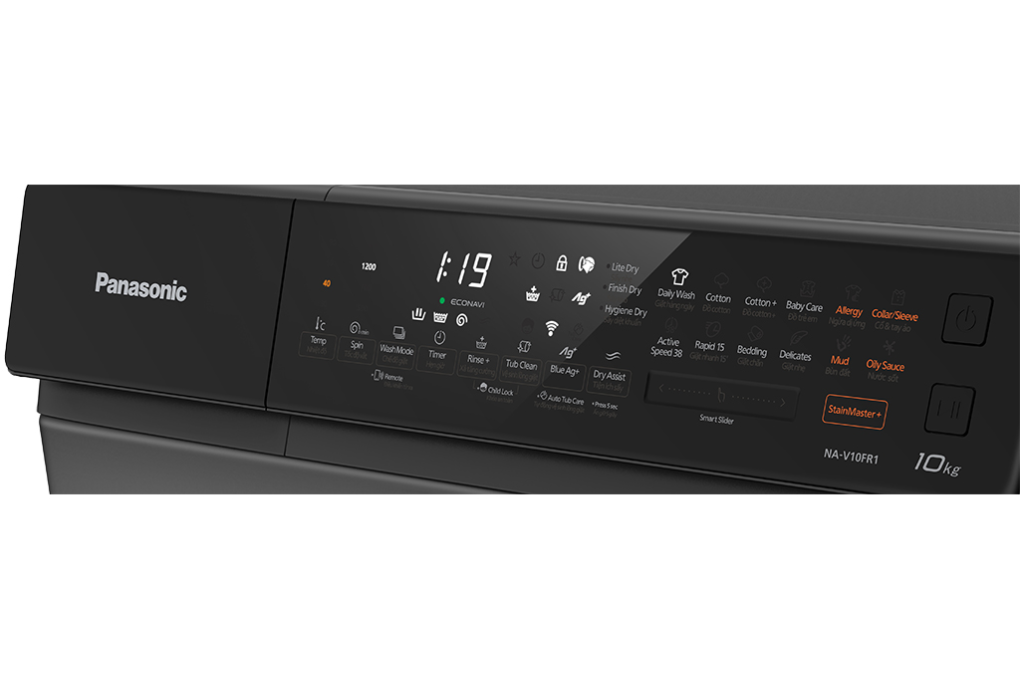 Máy giặt sấy Panasonic Inverter giặt 9 kg - sấy 2 kg NA-V90FR1BVT
