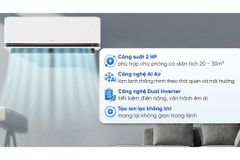 Điều hoà LG 1 chiều Inverter 18000 BTU IDC18M2