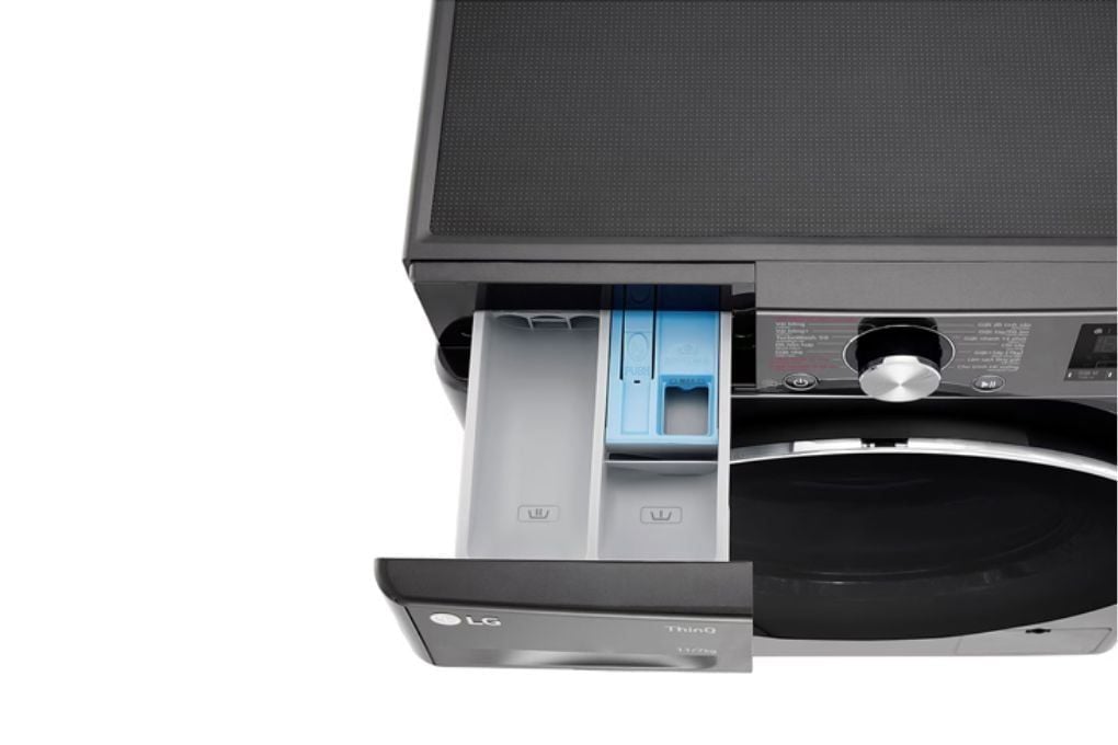 Máy giặt sấy LG AI DD™ Inverter giặt 12 kg - sấy 7 kg  FX1412D5G