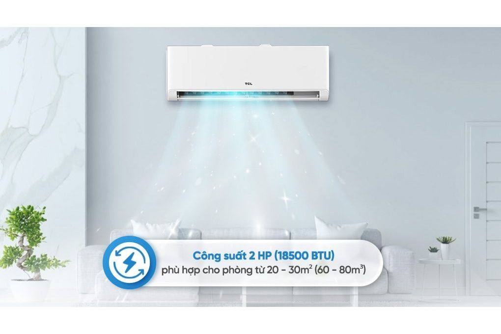 Điều hòa TCL 18000 BTU inverter 1 chiều TBI-18CSD/TPHI