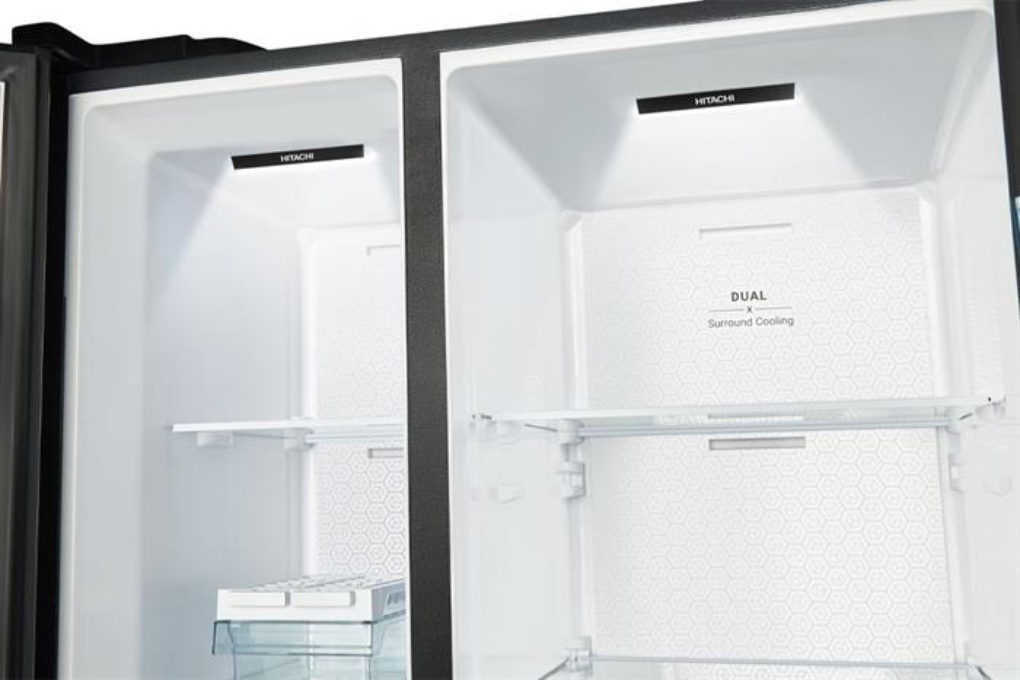 Tủ lạnh Hitachi Inverter 656 lít Side By Side HRSN9713ESMGWVN