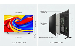 Google Tivi TCL QLED 4K 55 inch 55P7L