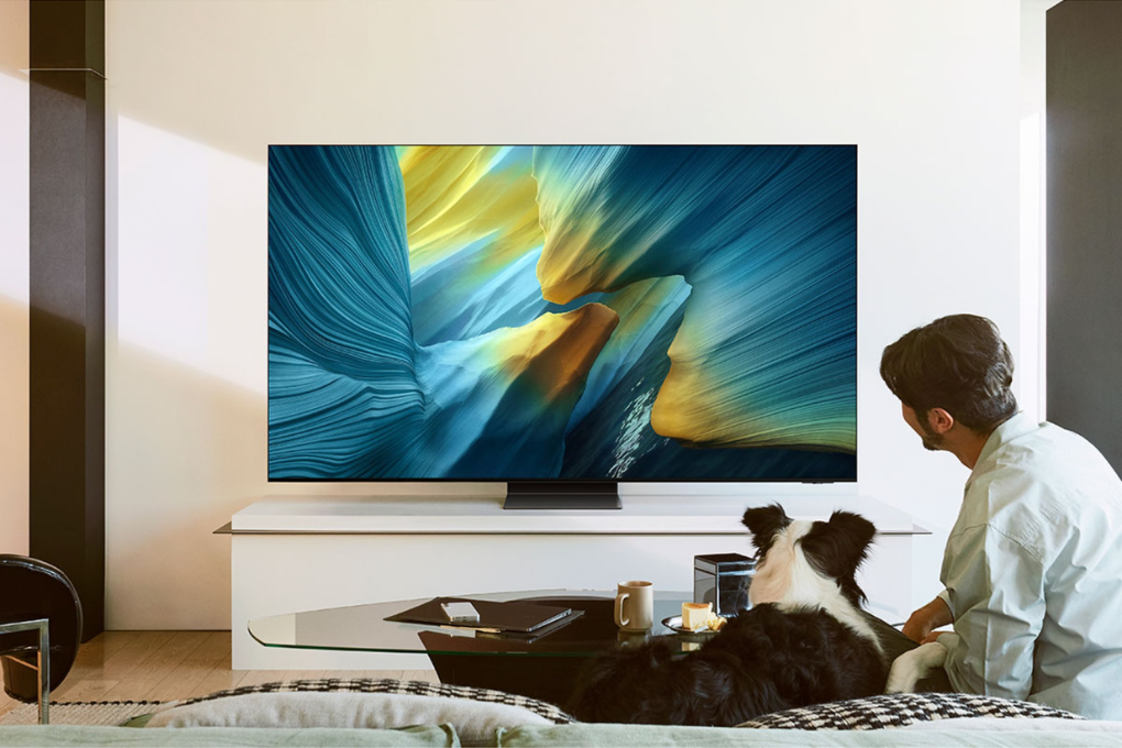 Smart Tivi OLED Samsung AI 4K 83 inch QA83S95F