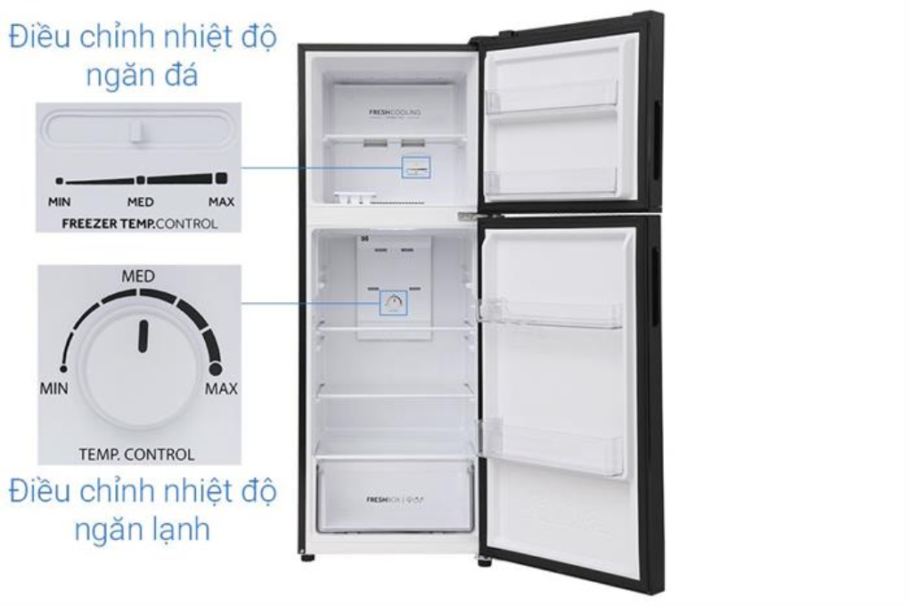 Tủ lạnh Aqua Inverter 212 lít AQR-T239FA(FB)