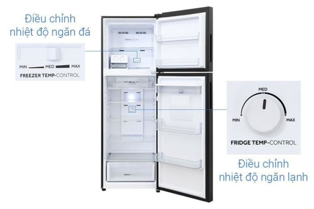 Tủ lạnh Aqua Inverter 358 lít AQR-T410FA(WGB)