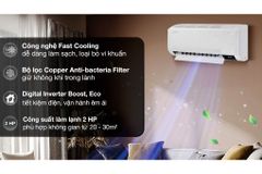 Điều hòa Samsung Inverter wind-free 18000BTU AR18CYFCAWKNSV