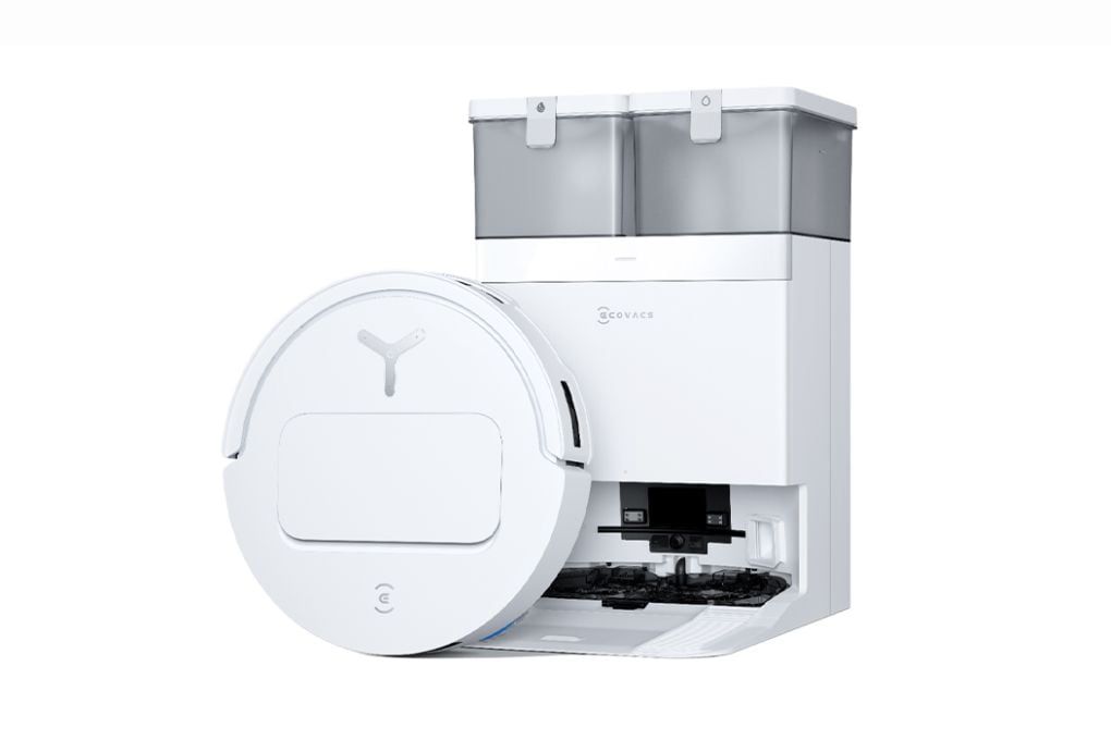 Robot hút bụi lau nhà Ecovacs Deebot T50 Pro Omni ( Đen - Trắng )