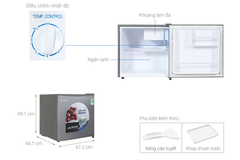 Tủ lạnh mini Funiki 46 lít FR-51CD