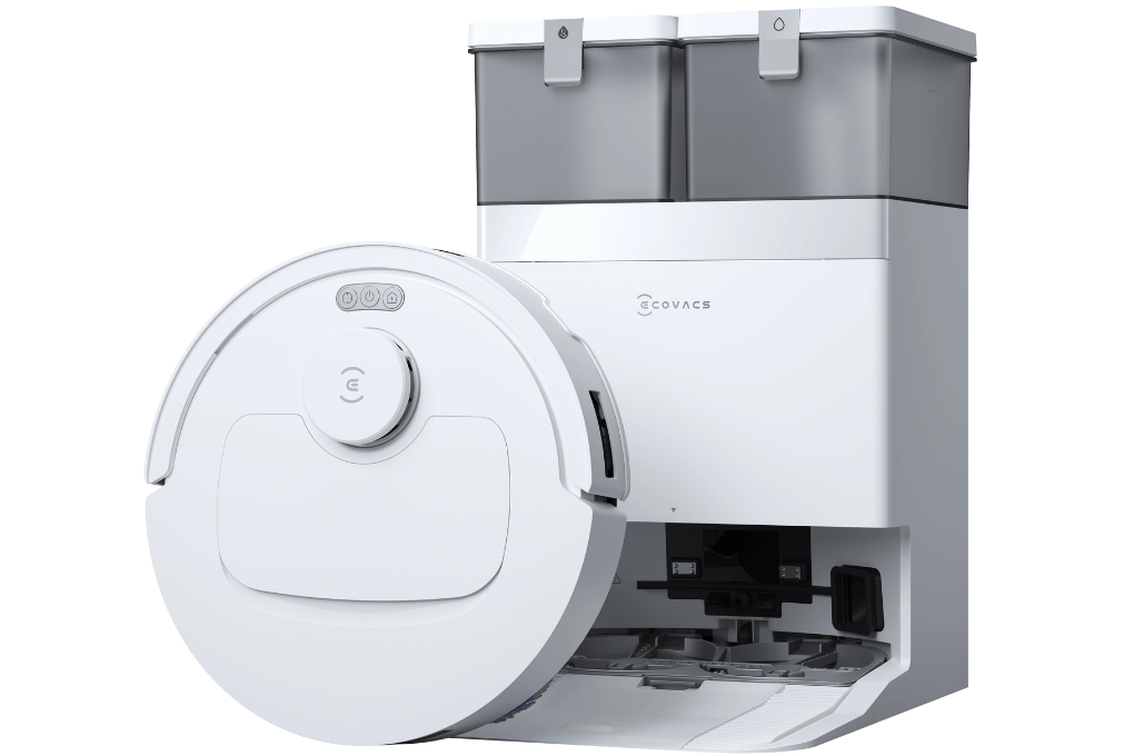 Robot hút bụi lau nhà Ecovacs T30C Prime Omni Trắng