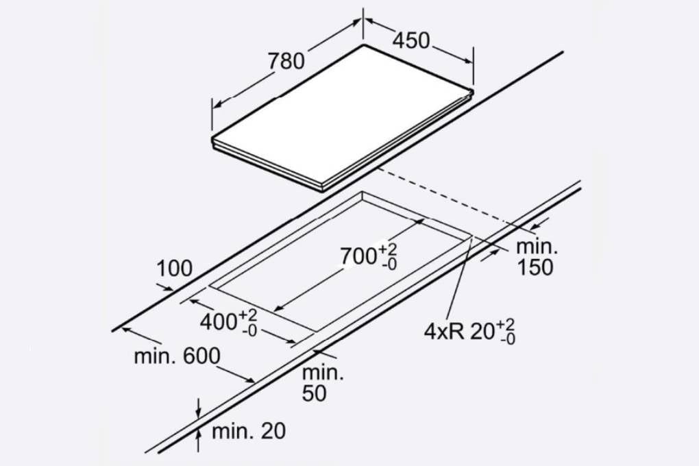 Bếp từ đôi Bosch PMI82566VN SERIE 4
