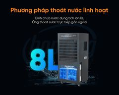 Máy hút ẩm công nghiệp 150L Lumias LID-S150