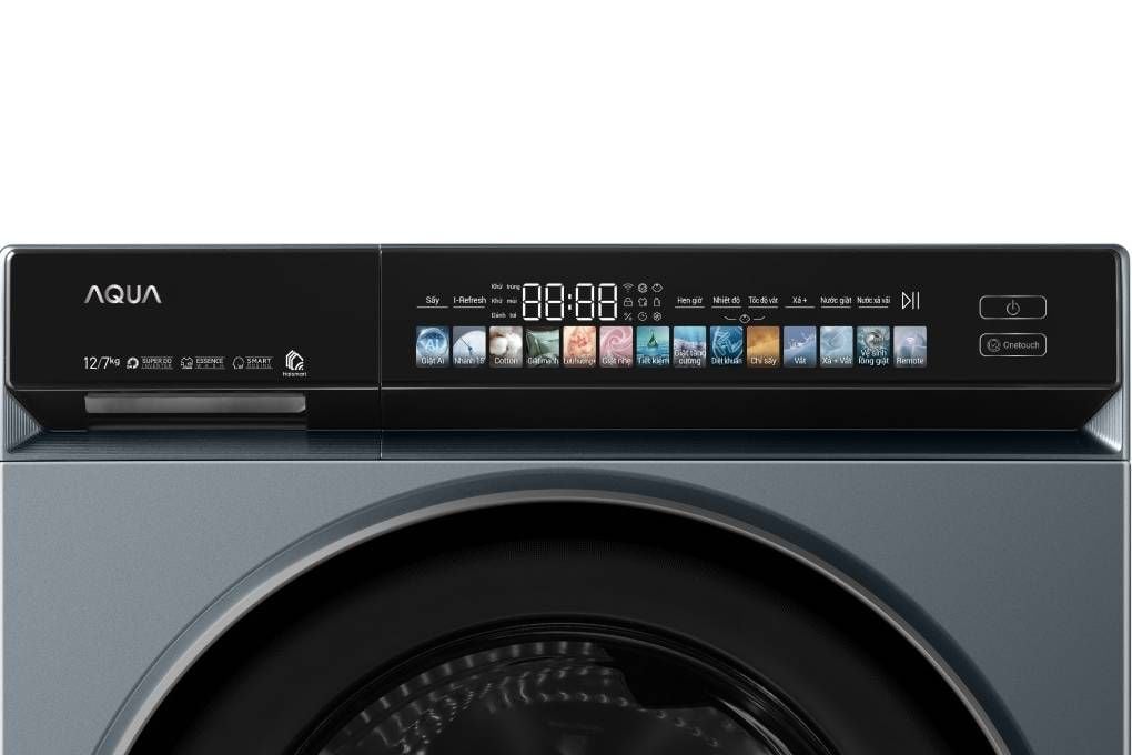 Máy giặt sấy Aqua Inverter giặt 12 kg - sấy 7 kg AWD12-BD4377U1L(GN)