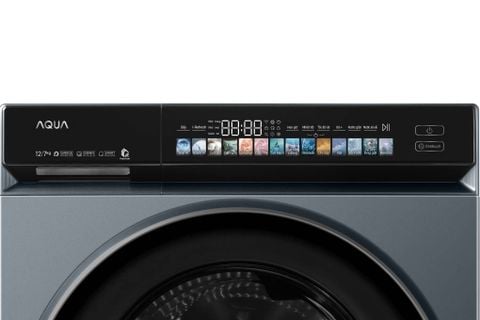 Máy giặt sấy Aqua Inverter giặt 12 kg - sấy 7 kg AWD12-BD4377U1L(GN)