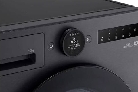 Máy sấy bơm nhiệt LG AI DUAL Inverter 12 kg RX12VHP3K