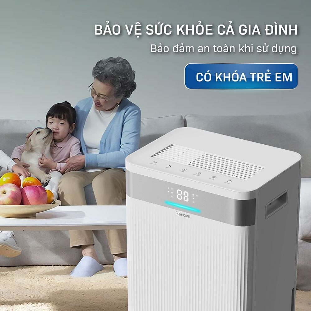 Máy hút ẩm Fujihome DH40NW