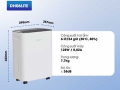 Máy hút ẩm Fujihome DH06LITE