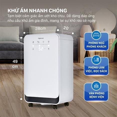 Máy hút ẩm FUJIHOME DH12NEW