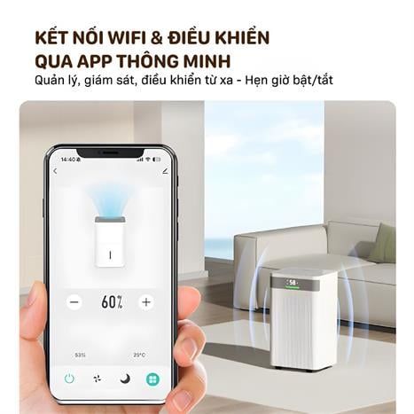 Máy hút ẩm FUJIHOME DH12NW