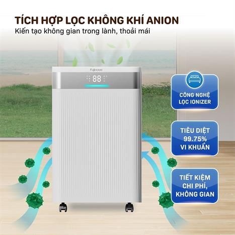 Máy hút ẩm FUJIHOME DH16NW-HEPA