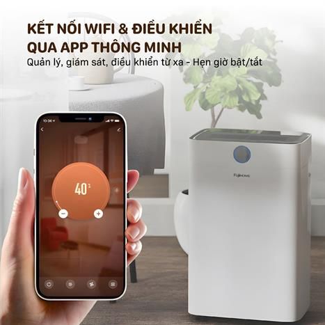 Máy hút ẩm Fujihome DH18W-HEPA