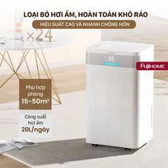 Máy hút ẩm FUJIHOME DH20NW-HEPA