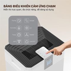 Máy hút ẩm FUJIHOME DH60W-HEPA