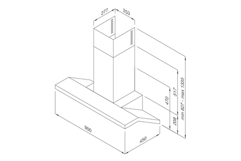 Máy hút mùi Malloca Circeo-K9998