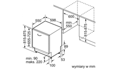 Máy rửa bát âm tủ Bosch SMV8TCX01E Series 8