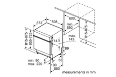 Máy rửa bát bán âm Bosch SMI68TS06E (14 bộ)