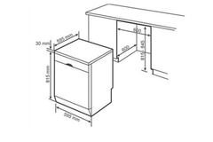 Máy Rửa Bát Độc Lập Series 2 Bosch SMS25DI05E