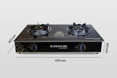 Bếp Gas Dương Kính Cao Cấp Sunhouse Mama MMB0787B