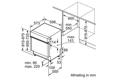 Máy Rửa Bát Bán Âm Series 8 Bosch SMI88TS46E