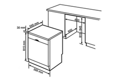 Máy Rửa Bát Độc Lập Series 8 Bosch SMS88TI03E