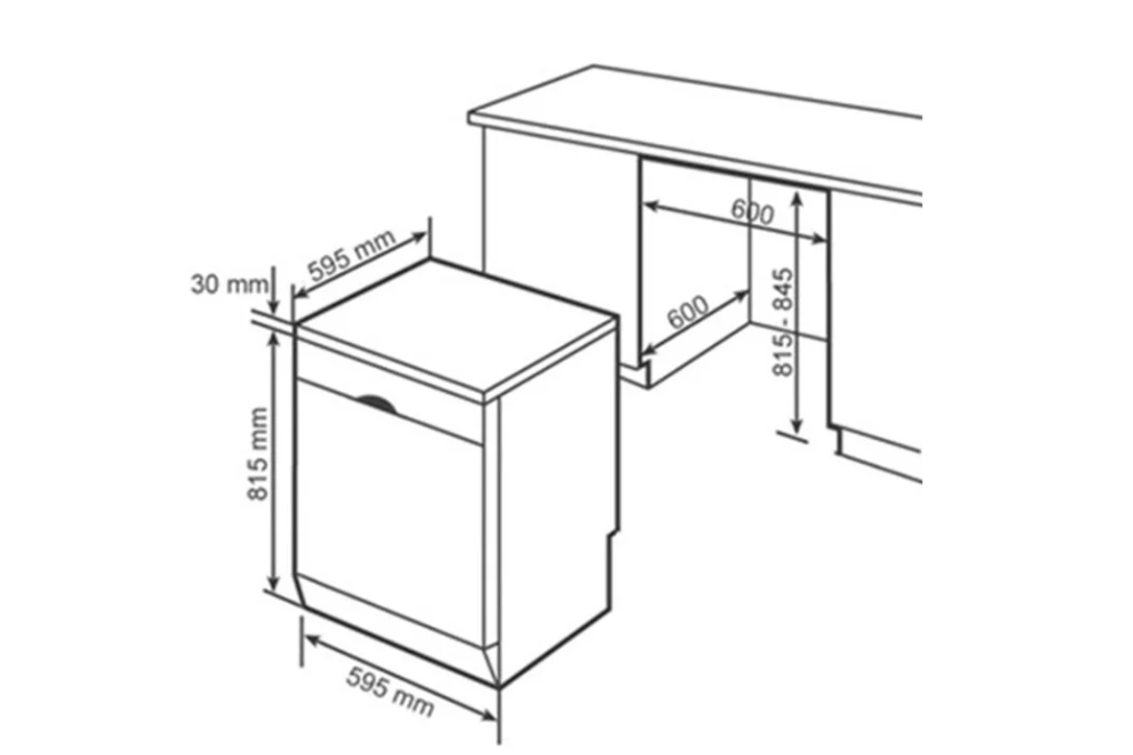 Máy rửa chén độc lập Bosch SMS6ZCI03E Series 6