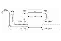 Máy Rửa Bát Độc Lập Series 6 Bosch SMS6EDI63E