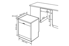 Máy Rửa Bát Độc Lập Series 6 Bosch SMS6ZDI08E