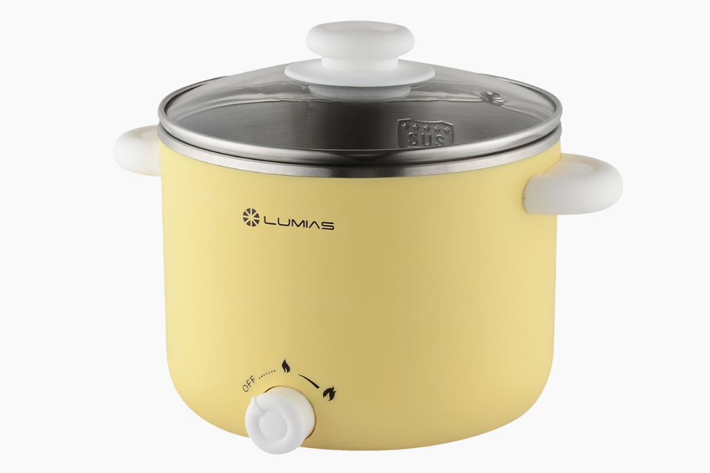 Nồi lẩu điện đa năng 1.5L Lumias LM-PM605 Yellow