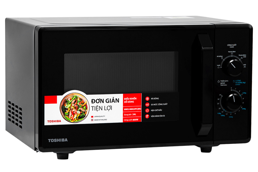 Lò vi sóng Toshiba 24 lít MW2-MM24PC(BK)