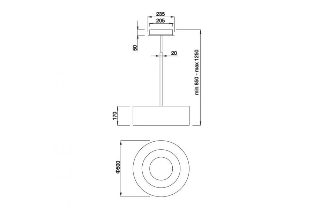 Máy hút khử mùi đảo Malloca MOON-I230F
