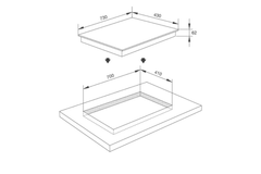Bếp Hồng Ngoại 2 Vùng Nấu Malloca MH 732 ER