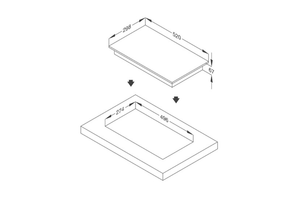 Bếp Hồng Ngoại Đôi Lắp Âm Malloca MDR 302