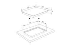 Bếp Từ 3 Vùng Malloca MIH 593 ECO