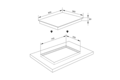 Bếp Từ 3 Vùng Nấu Malloca MH-03IS