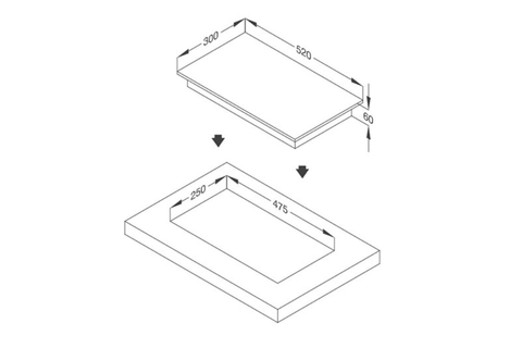 Bếp Từ Đôi Malloca MDH-02I