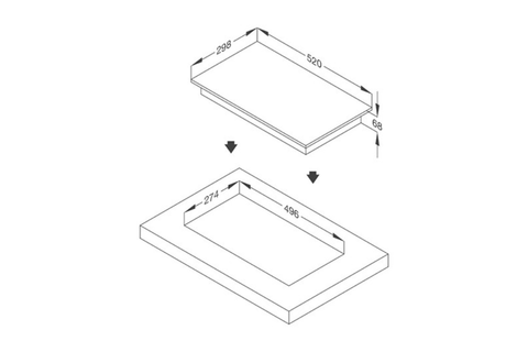 Bếp Từ Đôi Lắp Âm Malloca MDI 302