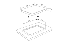 Bếp Từ 2 Vùng Nấu Malloca MH-02I