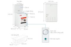 Tủ đông Toshiba Inverter 143 lít GR-RC185CM-PMV(01)