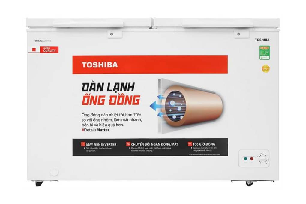 Tủ đông Toshiba Inverter 362 lít GR-RC470CM-PMV(01)