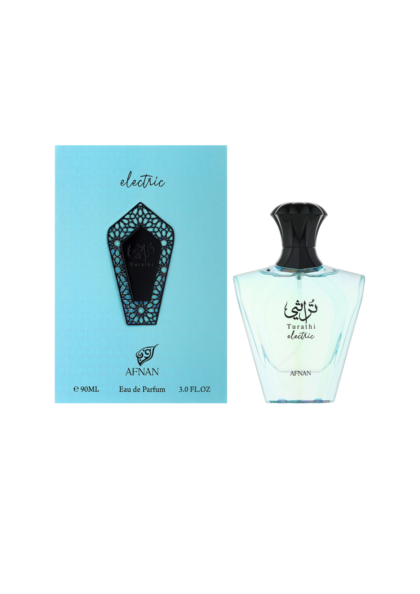 Nước Hoa Afnan Turathi Electric 90ml Chính Hãng | Unisex Tươi Mát, Thơ